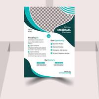 Creative And Corporate Business Flyer Design vector