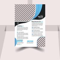 Creative And Corporate Business Flyer Design vector