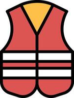 a life jacket in the concept of tourism vector