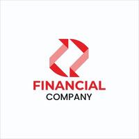 Finance logo template illustration Free vector