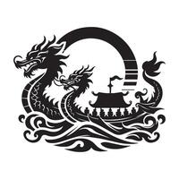 Dragon Boat Festival illustration vector
