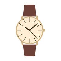 Men's wrist watch. Isolated illustration, clip art for your design vector