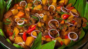 pork afritada platter photo