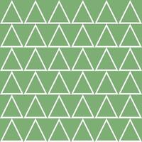 Seamless geometric, abstract pattern on green background vector