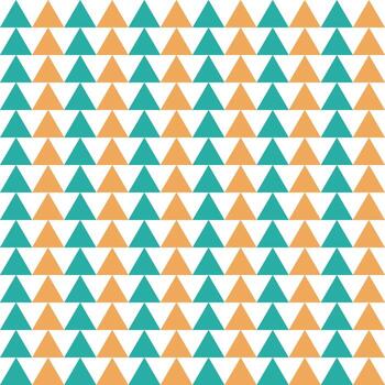 sin costura modelo con triangulos en blanco antecedentes vector