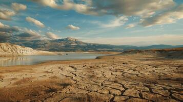 Dry Lake Near Istanbul photo