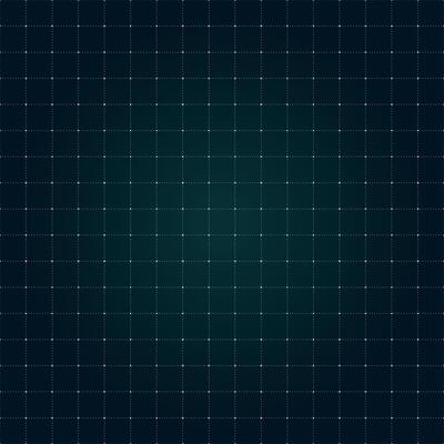 VR HUD futuristic interface square grid. Line and dot head up display similar green pattern. Digital UI screen mesh. GUI digital hi tech visor backdrop template. FUI Sci Fi dashboard display.