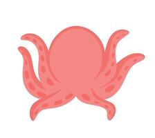 Octopus Sea Animal Drawing Illustration vector