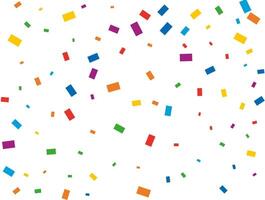 Light rainbow glitter confetti background. Colored festive texture. vector