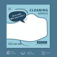 limpieza Servicio póster gratis descargar vector