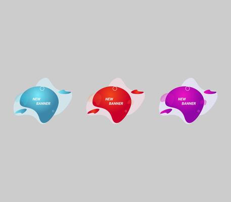 four options for business infographic design