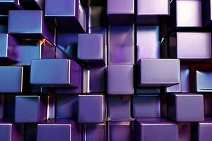 3D background abstract purple photo