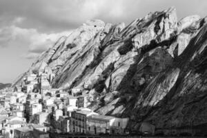 View of Pietrapertosa, Basilicata, Italy photo