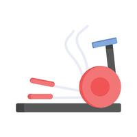 Grab this carefully crafted flat icon of workout machine, elliptical machine vector