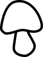 mushroom illustration design, art and creativity vector