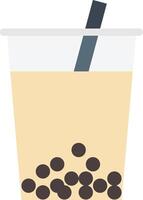 bubble tea illustration design, art and creativity vector