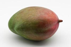 Fresh tropical Mango isolated on white background photo