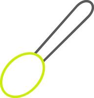 Spoon Line Two Color Icon vector