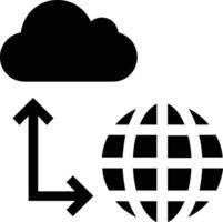 almacenamiento datos icono símbolo imagen para base de datos ilustración vector