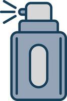 Deodorant Line Filled Grey Icon vector