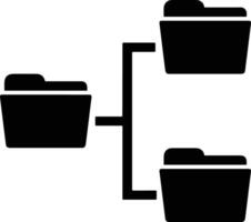 almacenamiento datos icono símbolo imagen para base de datos ilustración vector