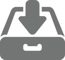 Storage data icon symbol image for database illustration vector
