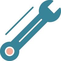 DIY Glyph Two Color Icon vector
