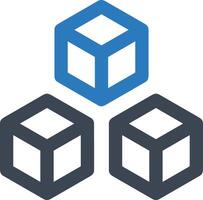 Storage data icon symbol image for database illustration vector