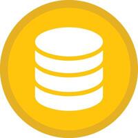 Storage data icon symbol image for database illustration vector