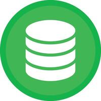 Storage data icon symbol image for database illustration vector