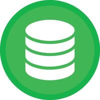 Storage data icon symbol image for database illustration vector