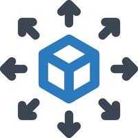 Storage data icon symbol image for database illustration vector