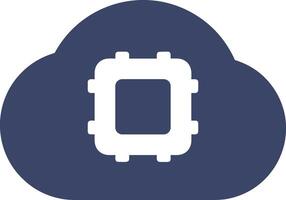 Storage data icon symbol image for database illustration vector