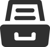 Storage data icon symbol image for database illustration vector