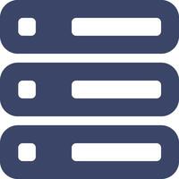 Storage data icon symbol image for database illustration vector
