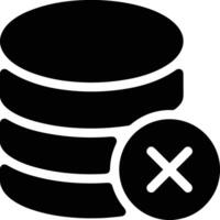 Storage data icon symbol image for database illustration vector