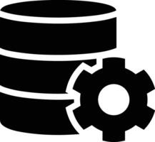 Storage data icon symbol image for database illustration vector