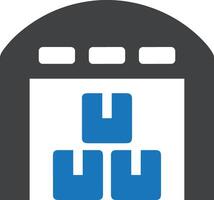 Storage data icon symbol image for database illustration vector