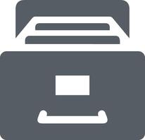 Storage data icon symbol image for database illustration vector