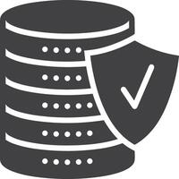 Storage data icon symbol image for database illustration vector