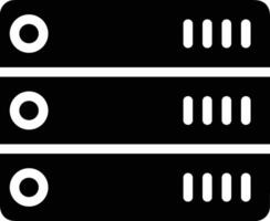 Storage data icon symbol image for database illustration vector