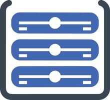Storage data icon symbol image for database illustration vector