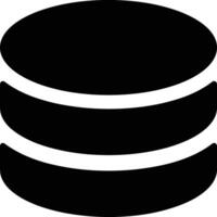 Storage data icon symbol image for database illustration vector