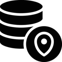 Storage data icon symbol image for database illustration vector