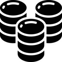 Storage data icon symbol image for database illustration vector