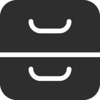 Storage data icon symbol image for database illustration vector