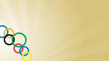 antecedentes de verano olímpico juego en París 2024, formato 4k antecedentes bandera vector