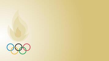antecedentes de verano olímpico juego en París 2024, formato 4k antecedentes bandera vector