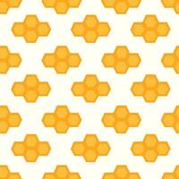 Honeycomb geometric. Hive hexagonal honeycombs. Grid seamless pattern. Simple Doodle design. flat illustration. vector