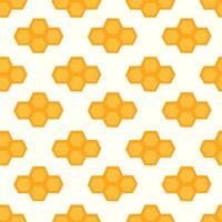 Honeycomb geometric. Hive hexagonal honeycombs. Grid seamless pattern. Simple Doodle design. flat illustration. vector